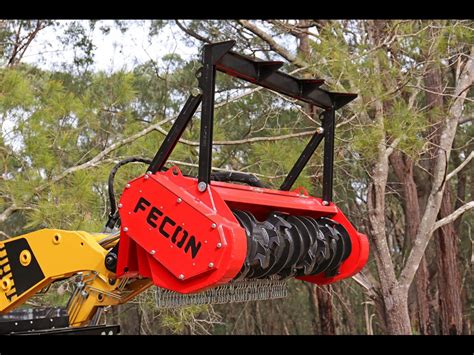 FECON MULCHER FOR SKID STEERS Forestry Mulchers 53LPM+ for sale or hire