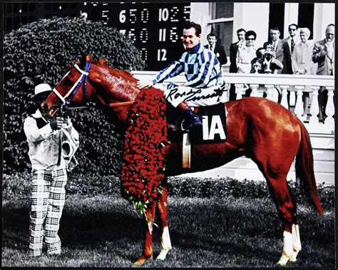 Lot Detail - Ron Turcotte Signed Photo - Jockey Who Rode Secretariat - JSA