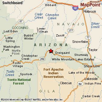 Where is Heber, Arizona? see area map & more