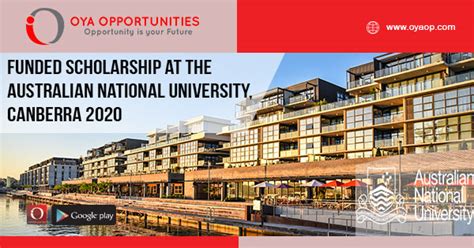 Funded Scholarship at The Australian National University, Canberra 2020 ...