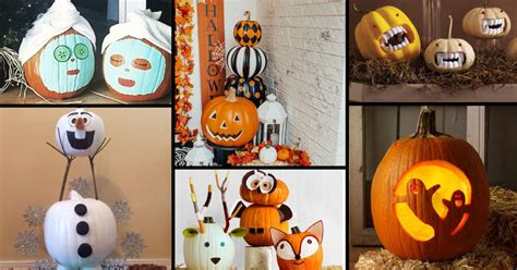 30 spookastic no carve pumpkin decorating ideas