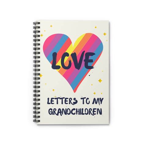 Letters to My Grandchild First Time Grandmother Keepsake | Etsy