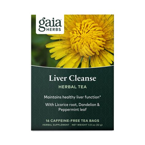 Gaia Herbs Liver Cleanse Tea | Thrive Market