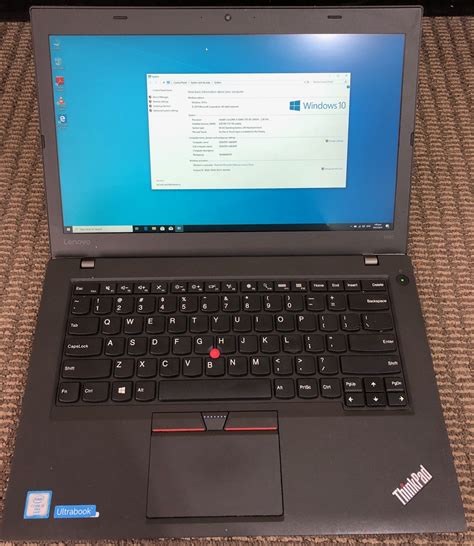 Lenovo ThinkPad T460 6th Gen i5 Ultrabook I5-6300U 256GB SSD 8GB Ram 14 ...