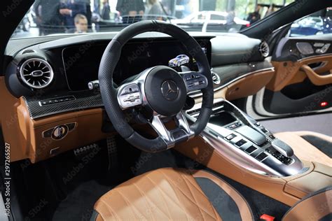 Mercedes Benz - AMG - GT 63 S 4Matic Coupe - Interior detail view with ...