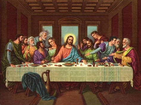 Leonardo Da Vinci The Last Supper Original