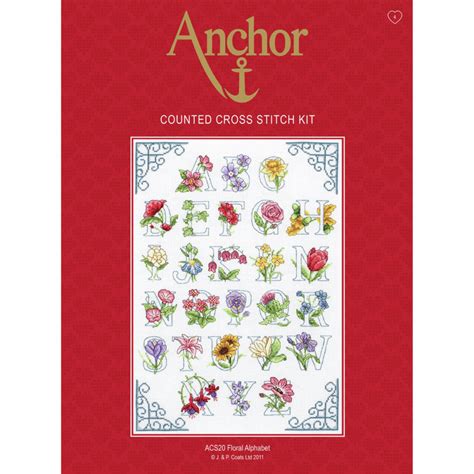 Floral Cross Stitch Kits - Modern, Art Deco & Contemporary