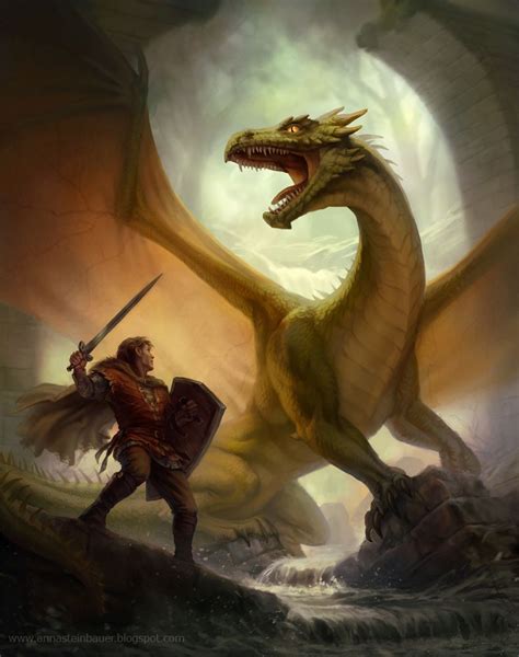 Facing the Dragon by depingo on DeviantArt Dragon Head, Dragon Art, Fantasy Artist, Fantasy ...