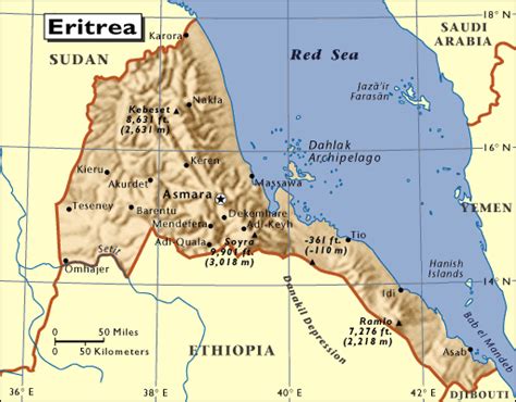 Eritrea - Maps