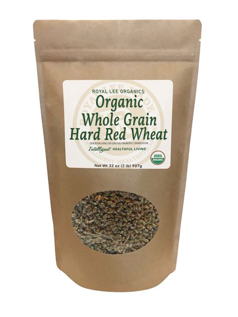 Organic Hard Red Wheat Berries | Royal Lee Organics