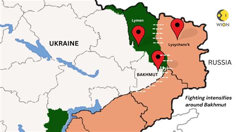 Data lab | In maps: Strategic significance of Bakhmut in Russia-Ukraine ...