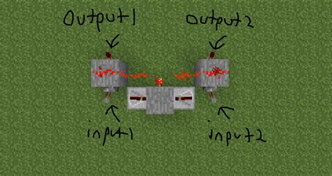 Minecraft Redstone Compact Xor Gate - Micro USB k