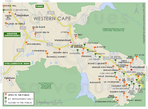 Franschhoek Map & Wine Estates - Verity Willcocks & Neil Sutherland are ...