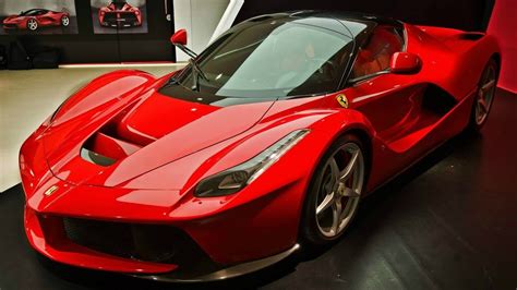 The Sexiest Laferrari Ever Dark Red Ferrari Laferrari at Spanish Bay ...