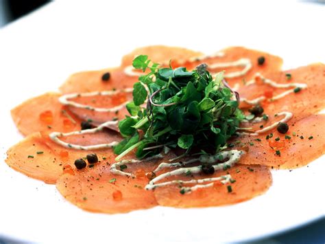 Carpaccio de salmón | Receta Fácil | CarpaccioWeb.com