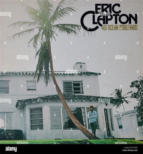 Eric Clapton - 461 Ocean Boulevard - Vintage vinyl album cover Stock Photo - Alamy