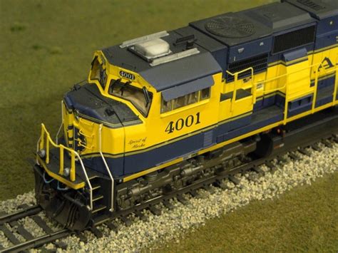 Alaska Railroad SD70MAC Fleet #4001 - #4016 - BradleyDCC Custom Models