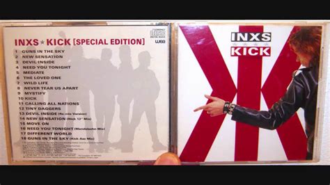 INXS - Kick (1987 Album version) - YouTube