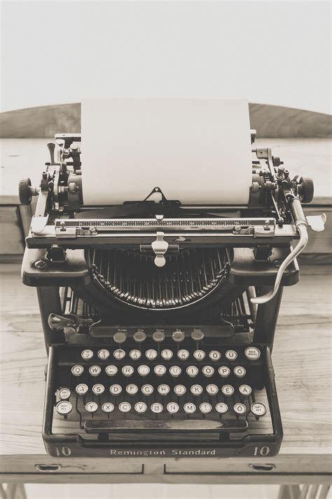 Free photo: Black Vintage Typewriter - Antique, Paper, Vintage - Free ...