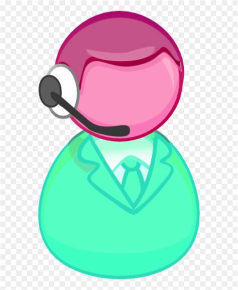 Phone Call Clip Art - Animated Customer Service Representative - Png Download (#27269) - PinClipart