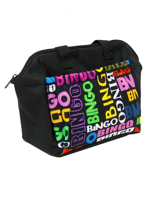 BINGO BINGO BLACK 6 POCKET DAUBER BAG