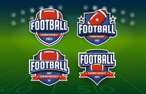 Premium Vector | Sports logos for football teams Icon for competitions ...