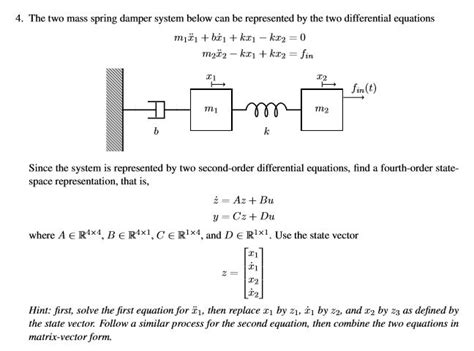 Spring Mass Damper System Equation - snugtips