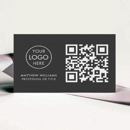 Buy Customized QR Code Visiting Cards | Business Cards with QR