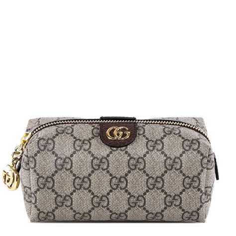 Gucci Canvas Ophidia GG Cosmetic Bag in Brown - Lyst