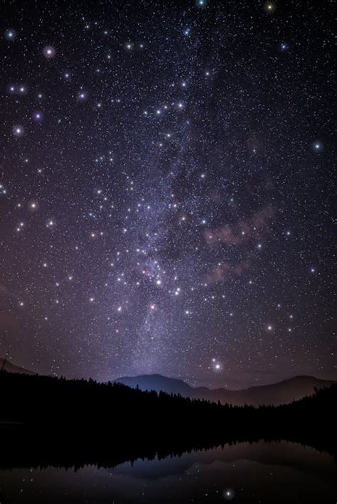 Scenic View Of Night Sky With Stars · Free Stock Photo