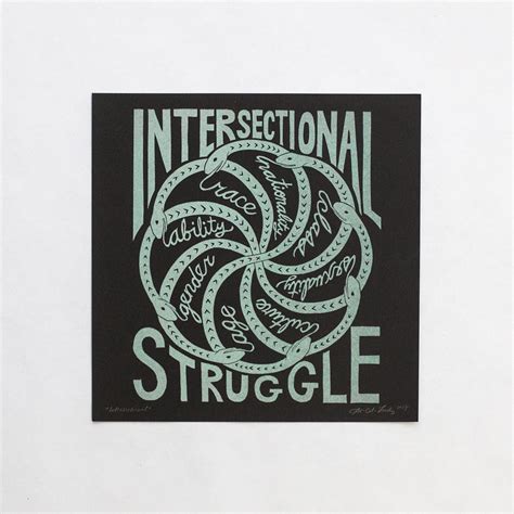 Entangled Roots Press | Intersectional Struggle print