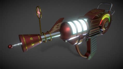 Ray Gun - 3D model by Tlencito [f17c588] - Sketchfab