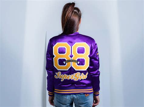 Custom Letterman Jackets Women | Satin Varsity Jackets