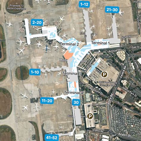 Melbourne Airport Map: Guide to MEL's Terminals