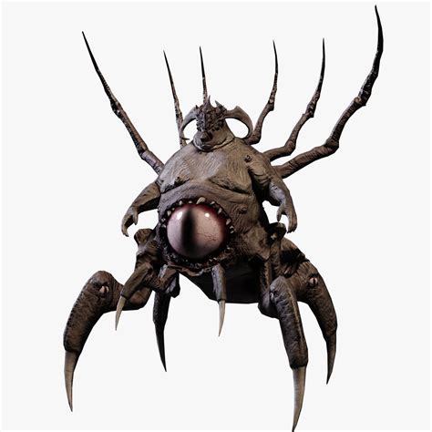 Creature Crawler 3D asset | CGTrader