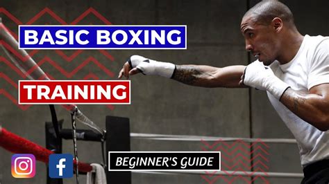 BASIC BOXING TRAINING | Beginner's Guide - YouTube