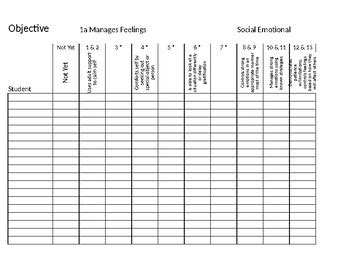 Teaching Strategies Objective checklist by Primary Peanuts | TPT