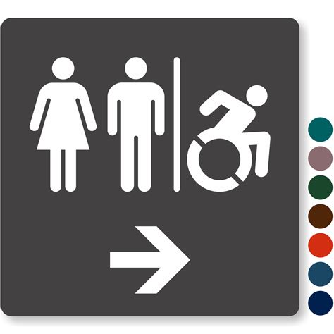 Accessible Restroom Signs