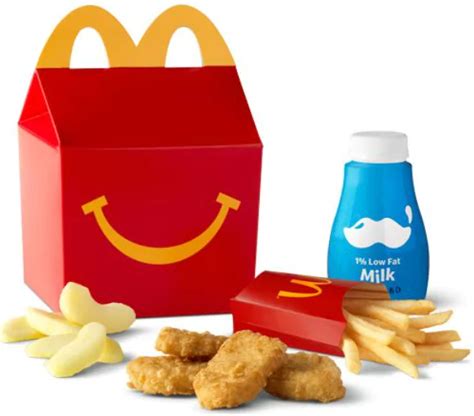 McDonald's 4 Piece Chicken McNuggets® Happy Meal® Price, Nutrition ...