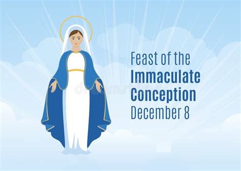 Feast Immaculate Conception Stock Illustrations – 13 Feast Immaculate ...