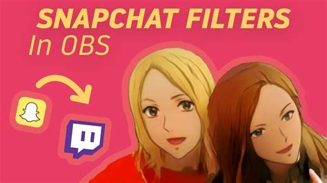 How to get Snapchat's anime filter in your stream - YouTube