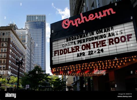 orpheum theatre omaha nebraska Stock Photo - Alamy