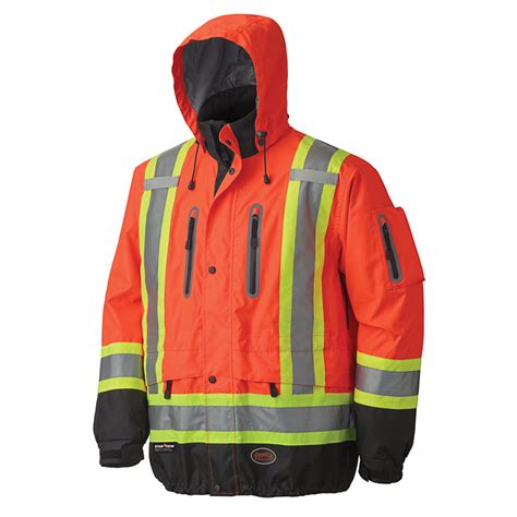 Hi-Vis Premium Waterproof Safety Jacket | Pioneer 5200/5201