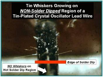 Electronics Reliability Issue - Tin Whiskers