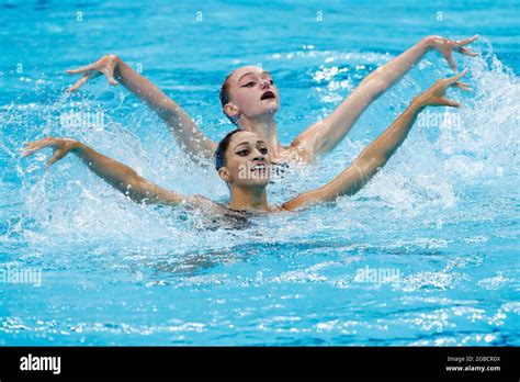 Tokyo, Japan. 3rd Aug, 2021. ANITA ALVAREZ and LINDI SCHROEDER of USA compete in the Artistic ...