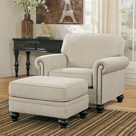 Signature Design by Ashley Furniture Milari Accent Chair with Ottoman ...