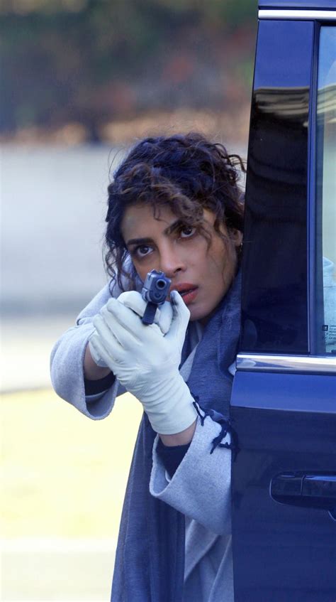 Priyanka Chopra - On set filming 'Quantico' in NYC Quantico, Priyanka ...