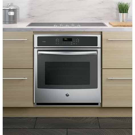 Shop Ge Profile Inch Built In Single Convection Wall Oven Color | Sexiz Pix