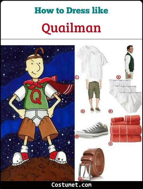 Quailman (Doug) Costume for Cosplay & Halloween