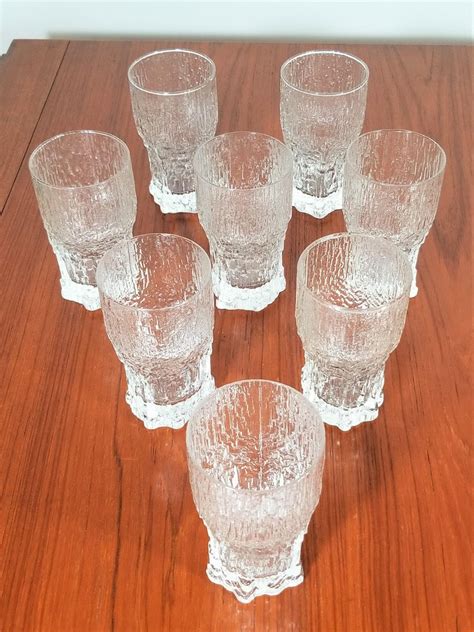 Iittala Finland Midcentury Glassware Set of 8 at 1stDibs | finland ...